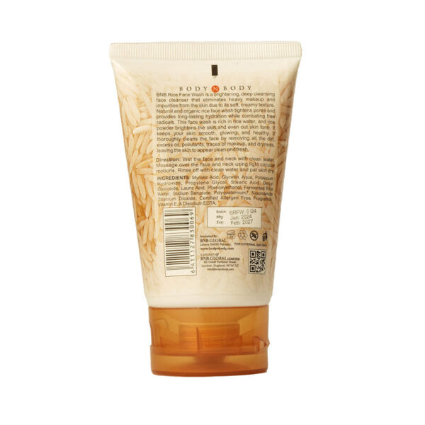 BNB Rice Extract Face Wash - Image 3