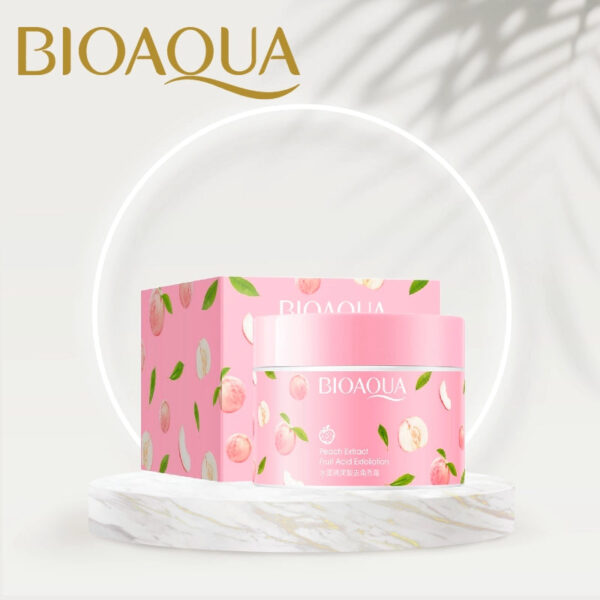 Bioaqua Peach Extract Fruit Acid Exfoliating Face Gel Cream 140g - Image 7