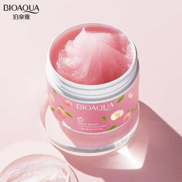 Bioaqua Peach Extract Fruit Acid Exfoliating Face Gel Cream 140g - Image 5