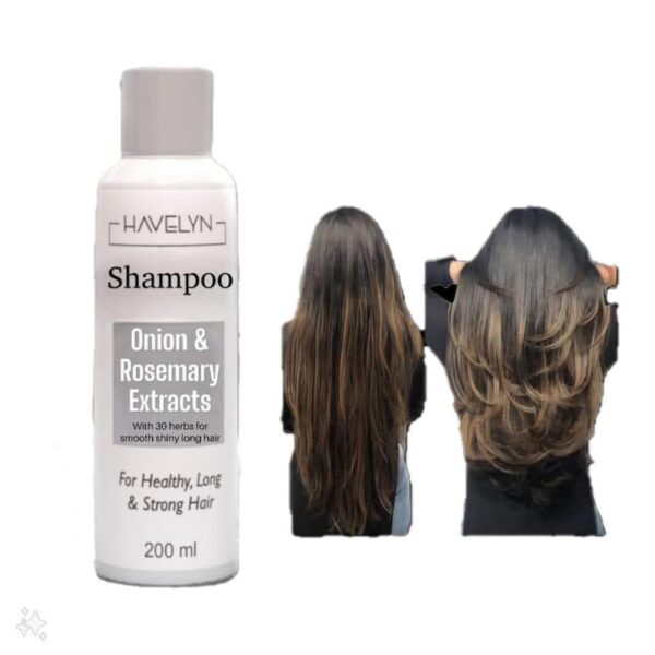 Havelyn Onion & Rosemary Shampoo For Healthy Long & Strong Hair