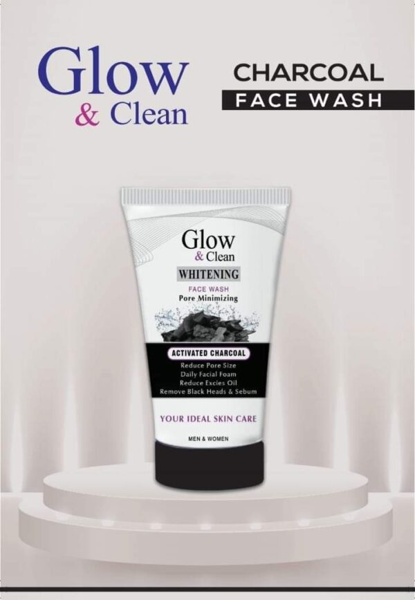 Glow & Clean Whitening Face Wash with Activated Charcoal - Image 4