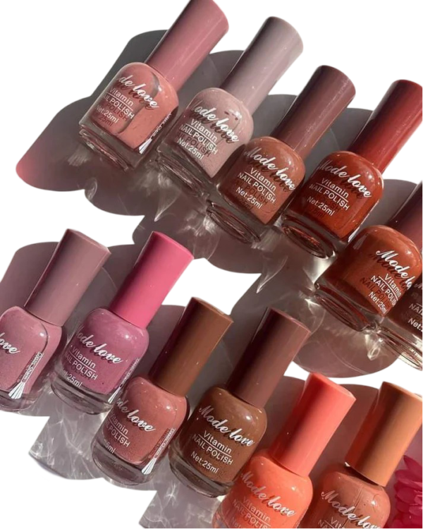 Xuancai Nude Nail Polishes Pack Of 12