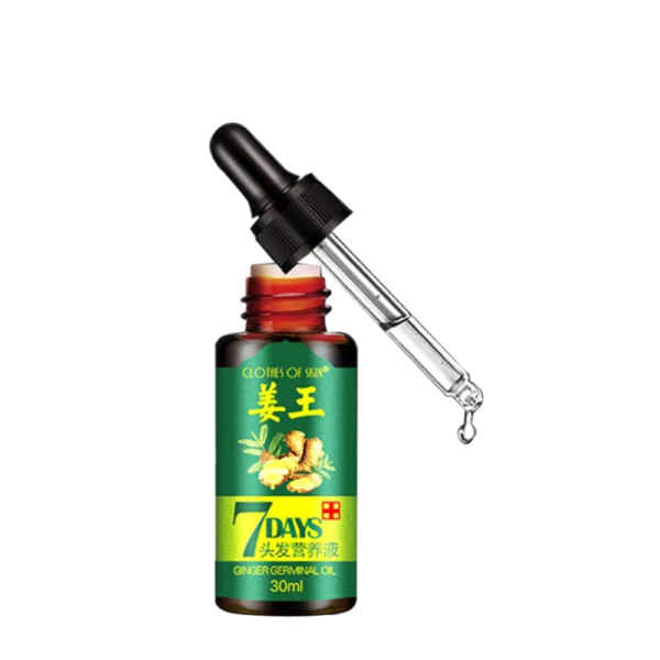 7 Day Ginger Germinal Oil Hair Nutrient Solution Anti Hair Fall & Hair Growth Oil